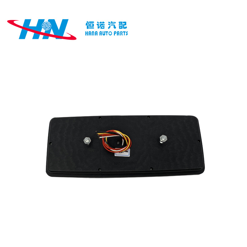 Rectangular LED luz trasera adecuado para camión remolque cisterna luz trasera brillante LED luz trasera