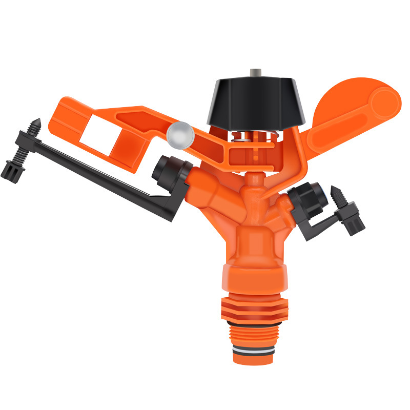 6 puntos de plástico rociador giratorio rociador césped verde 360 grados campo césped riego por pulverización no incluido impuestos