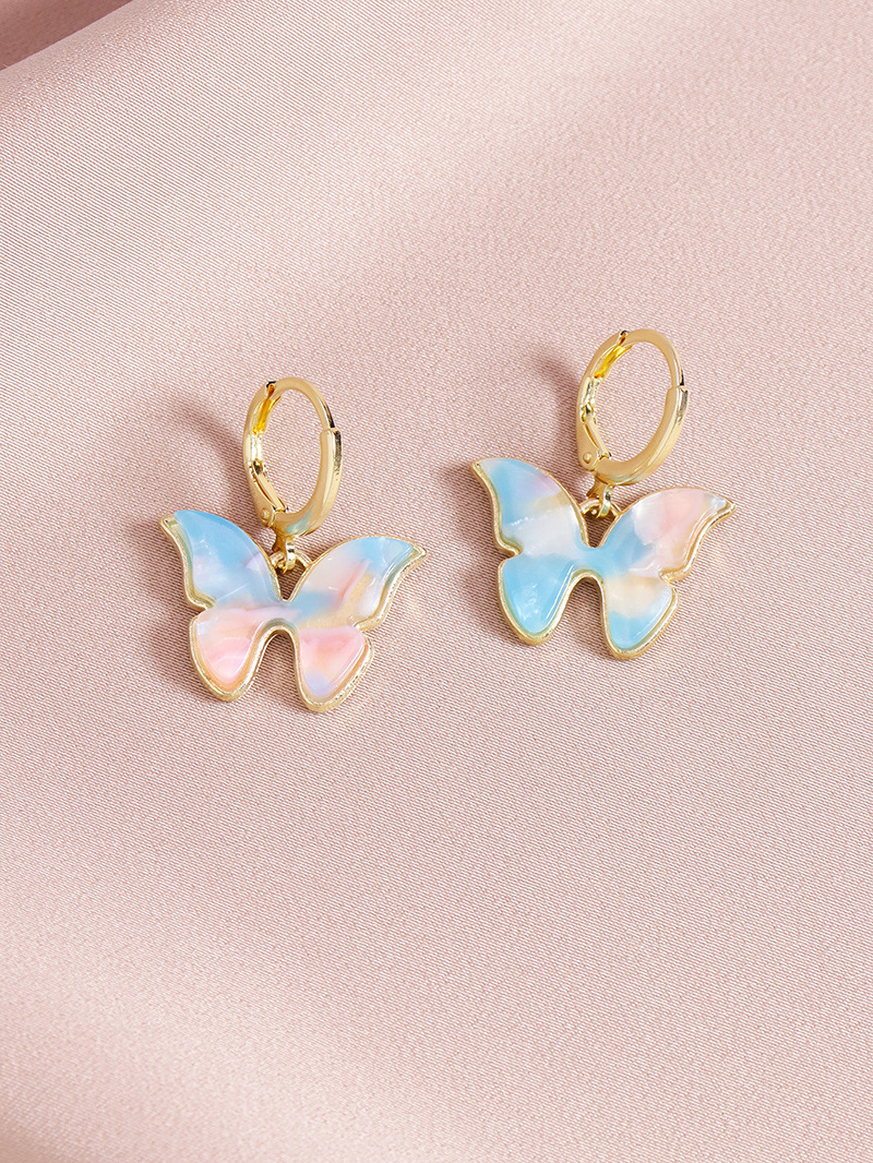 Fashion Cute  Pendent Necklace Butterfly  Earrings display picture 5