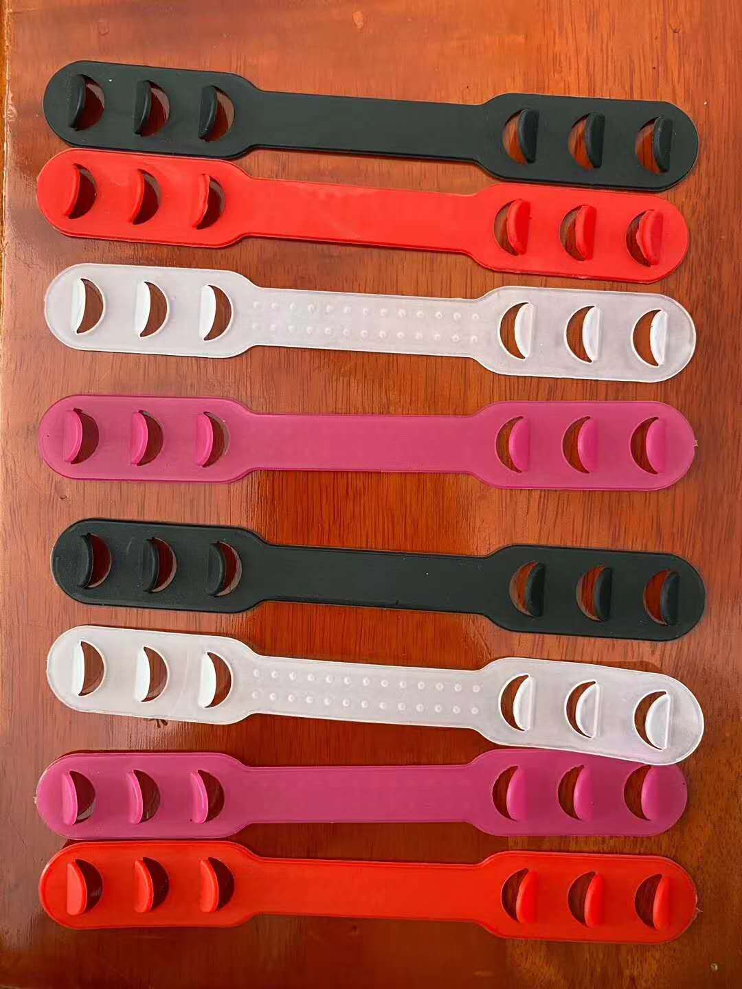 厂家直销硅胶材质口罩调扣节耳绳调节松紧带护耳神器|ms