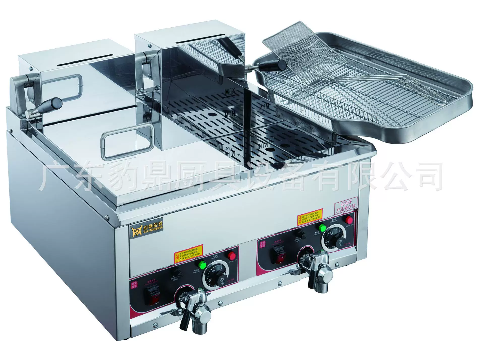 商用炸炉炸鸡炸薯条鸡排各种油炸食品设备