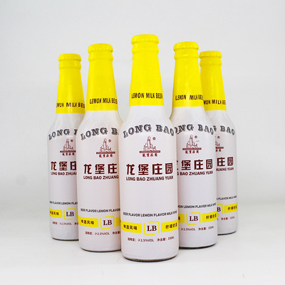 龙驹奶酒内蒙古草原特产2.3度龍堡莊园柠檬奶啤
