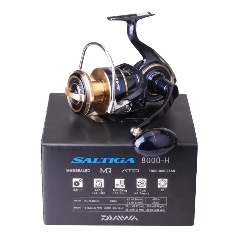 Оптовая продажа DAIWA Dava 2 Saltiga Saltiga Большой Волны Портал Кольцо Для Рыбной Посылки Роутер Текстильное Колесо Рыба