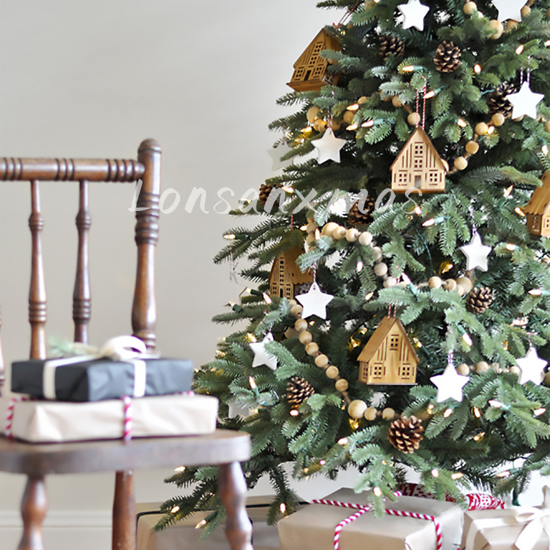1,5 m decoración del árbol de Navidad hogar grande decoración de Navidad cifrado Internet celebridad decoración del árbol de Navidad 1,8 m paquete