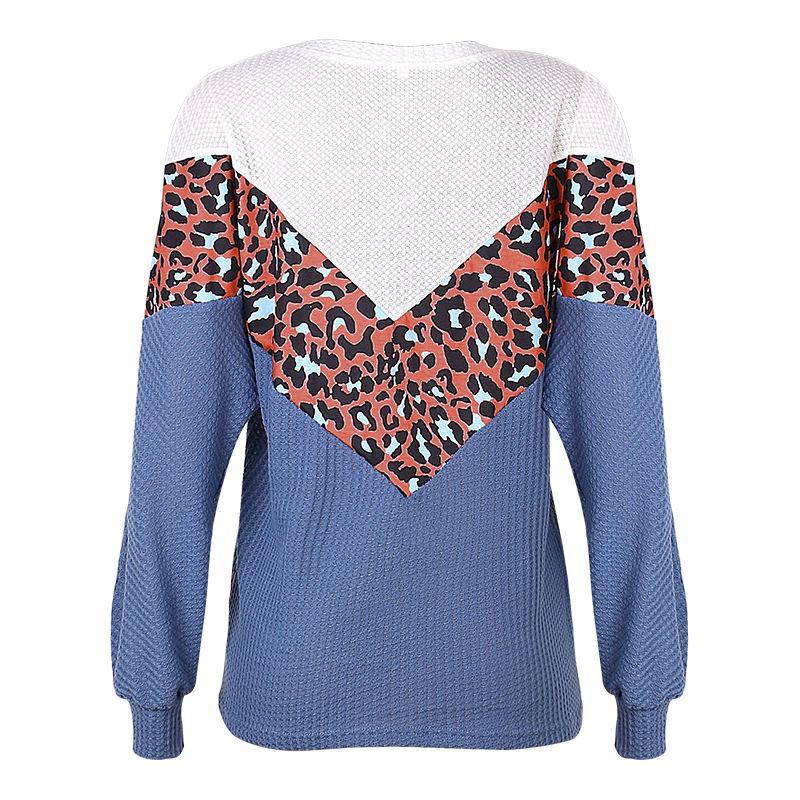 women s long-sleeved printed sweater NSKX5964