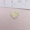 Pentagon Love Fruit Sugar DIY gold powder material Children's hair jewelry material mobile phone shell beauty jewelry accessories