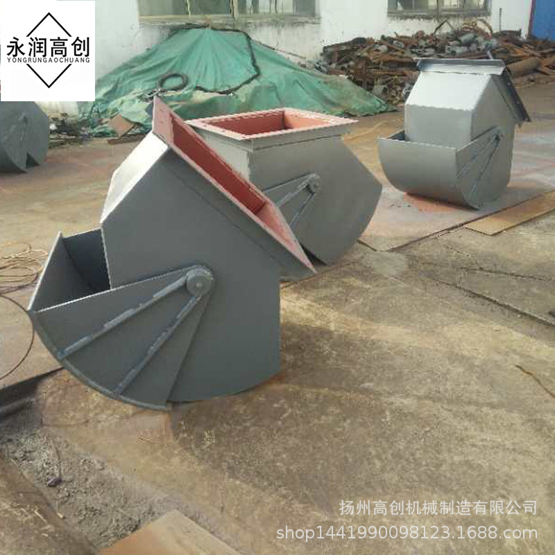 厂家直销电液动扇形闸门 电动扇形闸门 装车闸门 卸料闸门可定制-阿里巴巴