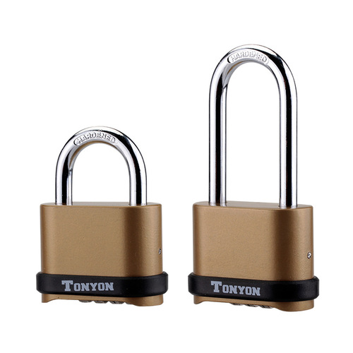 Large lock, all-metal bottom unlock, rain-proof and rust-proof, large iron door, warehouse, outdoor truck code lock, padlock head