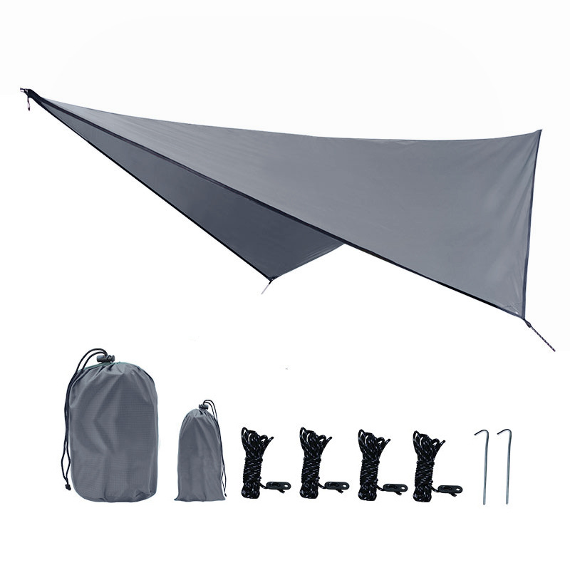 Portable thickening Tear outdoors waterproof Windbreak Camping sunshade Awning oxford Sunscreen Diamond Atrium