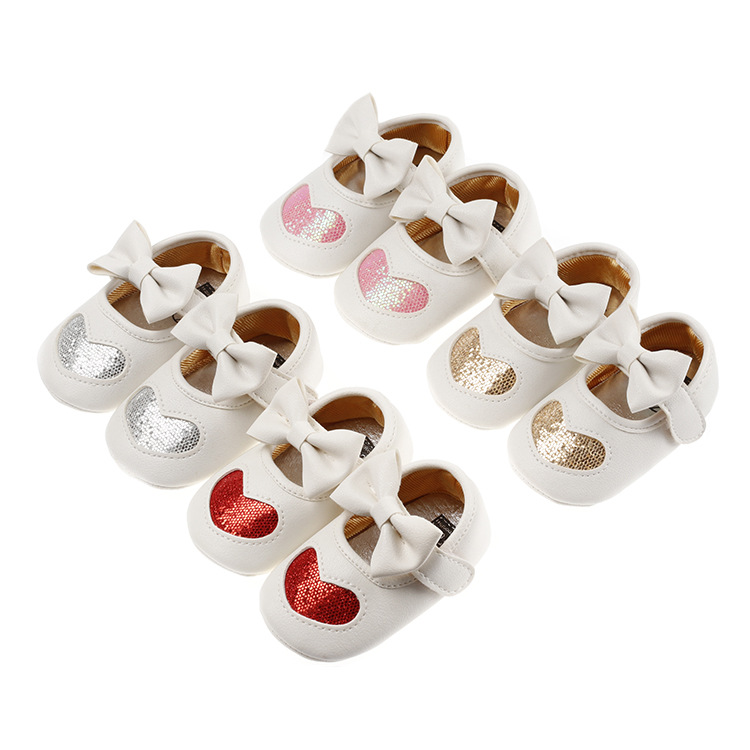 Spring and autumn baby toddler shoes big love soft bottom baby toddler shoes