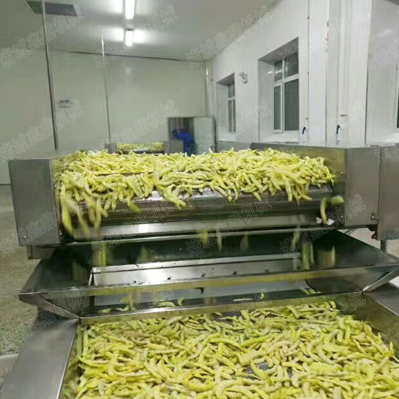 黏玉米全自动蒸煮漂烫机  秋葵蒸煮漂烫流水线 肉制品漂烫设备