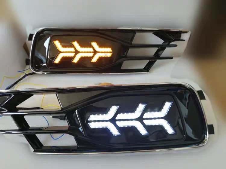Adecuado para 16-17 Audi A6 Luz de marcha diurna Audi A6 Luz de marcha diurna LED modificación especial luz diurna