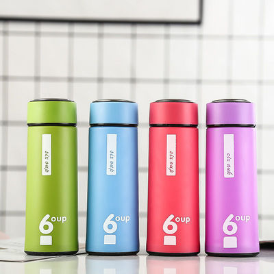 厂家地推商务杯广告赠品杯y双层玻璃水杯定制logo便携礼品杯子|ru