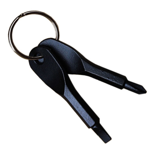 Portable screwdriver outdoor EDC cross portable combination mini keychain screwdriver comes with keychain