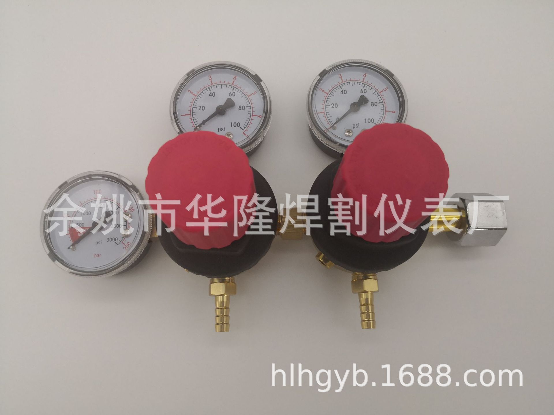 TAP双体啤酒减压阀减压表