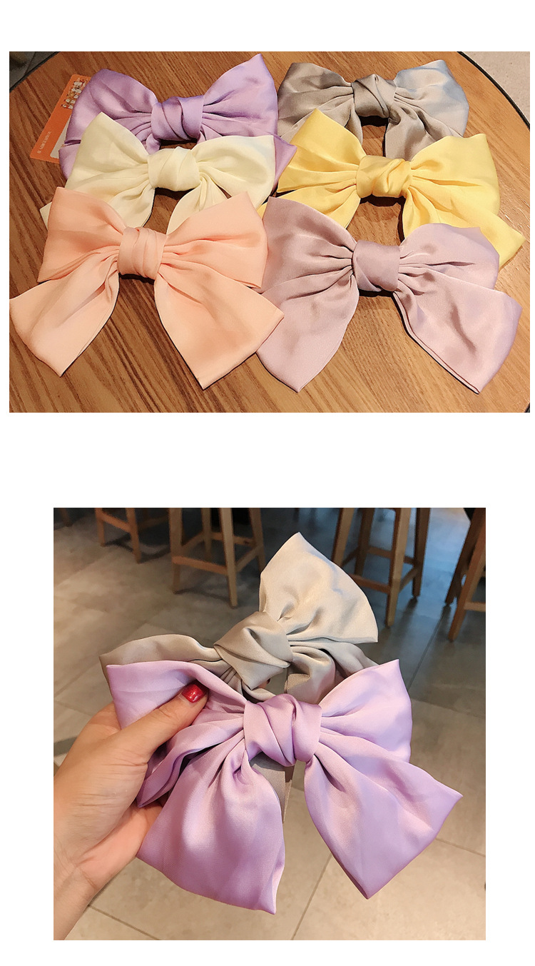 Super Fairy Bow Hairpin Back Hairpin Bangs Clip Headdress Korea Hair Accessories Wholesale Nihaojewelry display picture 3