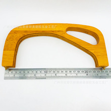 木手把 斜口木衣架 手袋口金包木架 晚宴包木手挽 木柄包木铰