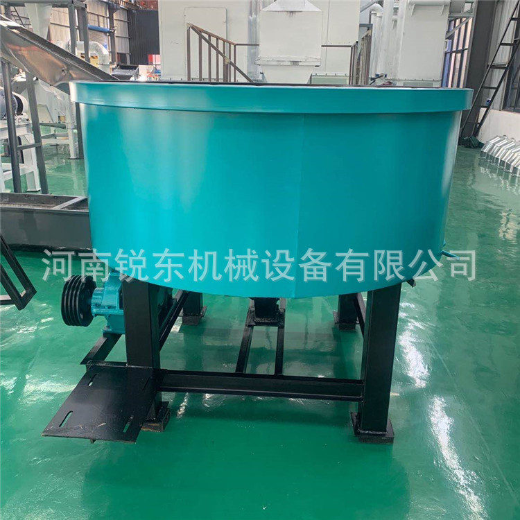 小型生产设备新型加厚混凝土平口搅拌机立式JW750平口搅拌机