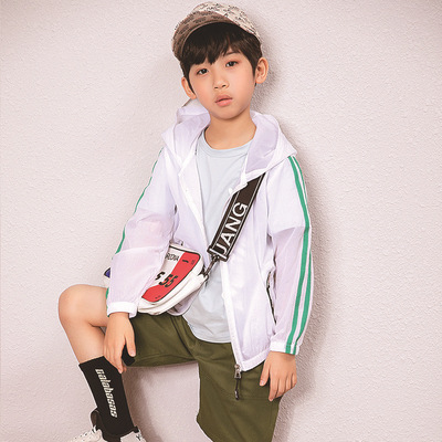 Children's clothing 2020 new pattern Large Boy summer go out fashion leisure time Sunscreen Versatile skin