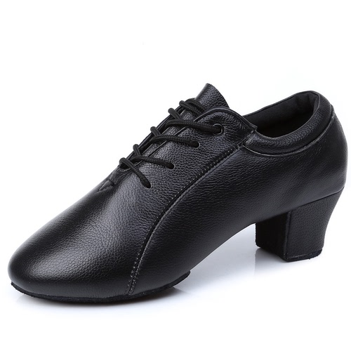 Adult Latin ballroom dancing shoes middle school teachers with soft bottom shoes leather shoes fashionable dancing square dancing shoes