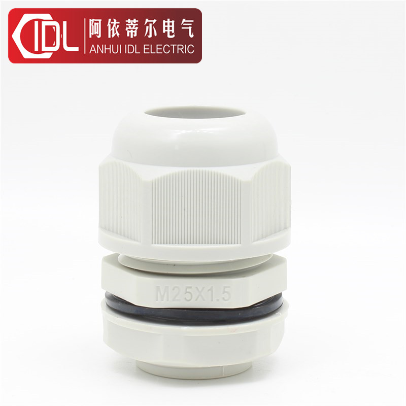 尼龙塑料电缆防水接头 环保PA66电缆固定格兰头 电线锁紧件夹紧头