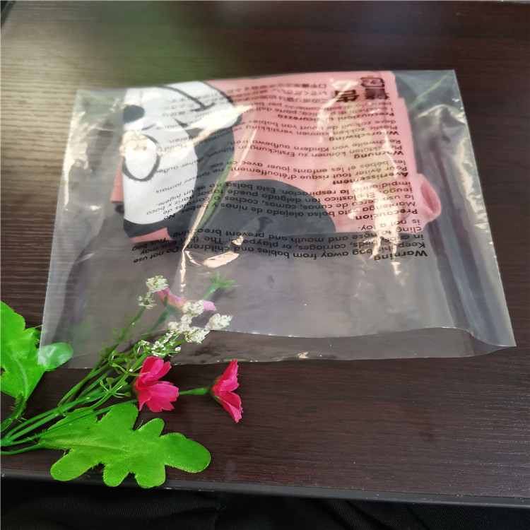 透明PE平口袋7国警告语防窒息软塑料薄膜袋批发LDPE警示语自粘袋