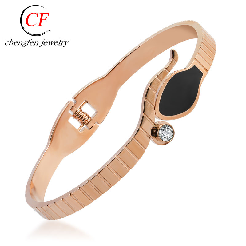 Cross-border hot style rose gold titaniu...