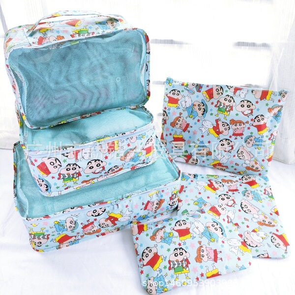 Cartoon waterproof storage system for traveling