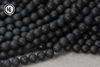 Organic agate glossy matte round beads, accessory handmade, wholesale