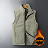 new pattern Autumn and winter Middle-aged and elderly people Plush keep warm vest Trend Sherpa Vest coat