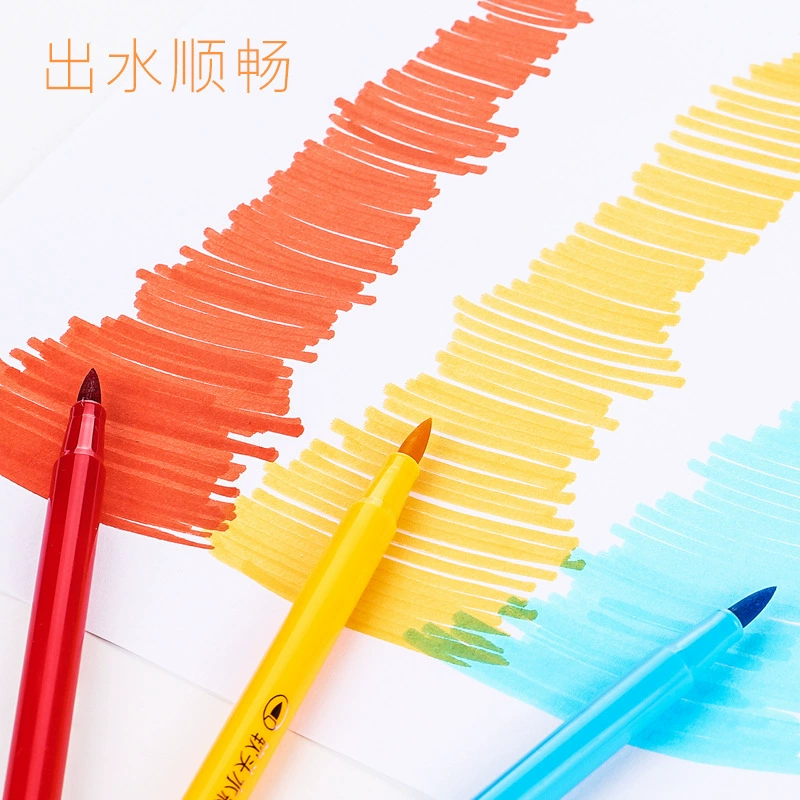 Watercolour, crayons for students, brush, set, washable