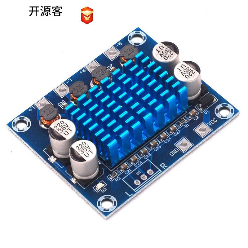 XH-A232 HD цифровая аудиоусилительная плата MP3 модуль усиления 12V/24V, двухканальная 30W