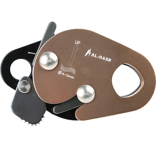 Alnas rope grab outdoor high-altitude fall protector rock climbing tool rapid descent rope self-locking device anti-fall device