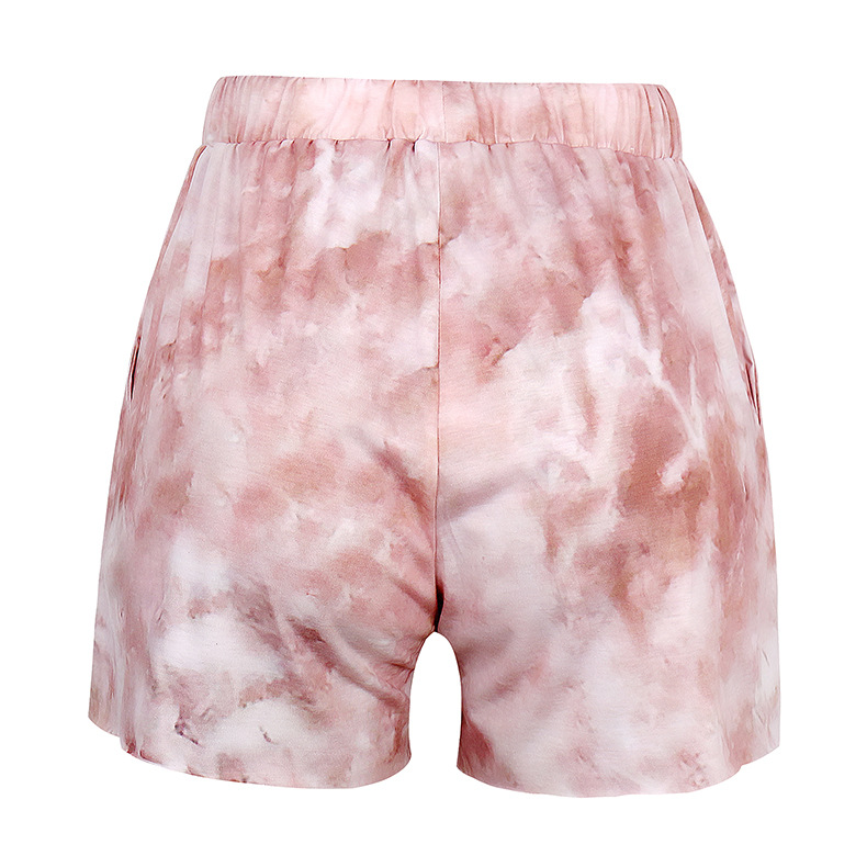 tie-dye casual two-piece NSKX8498