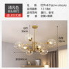 Scandinavian modern ceiling lamp for living room, LED lights for bedroom, Nordic style, internet celebrity