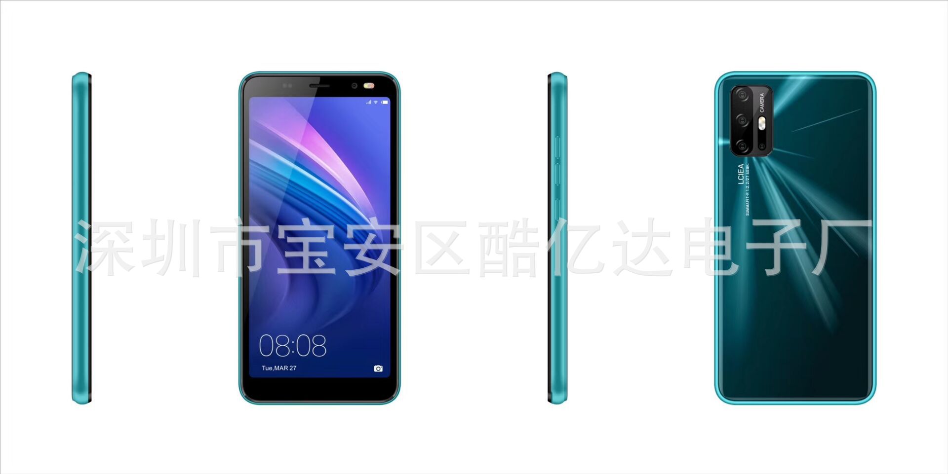 New Z6mini smart phone 5.5 inch R9plus mobile phone Android M8 R7 S9 large screen smart 3G mobile phone