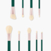 Green white brush, tools set, 9 pieces, full set