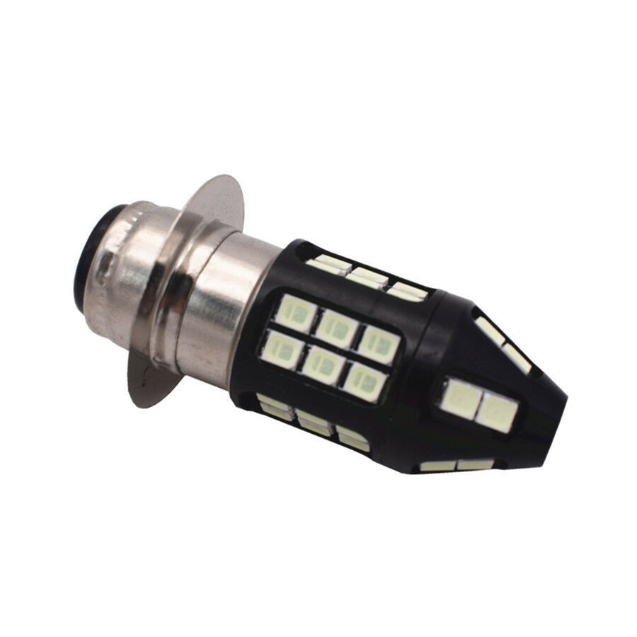 Transfronteriza motocicleta LED H6 P15D 8000K luz azul de hielo 40W de alto brillo delanteros modificados