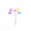 Cake accessories Birthday cake decoration beautiful color pearl ball cake plug -in baking decorative accessories decoration