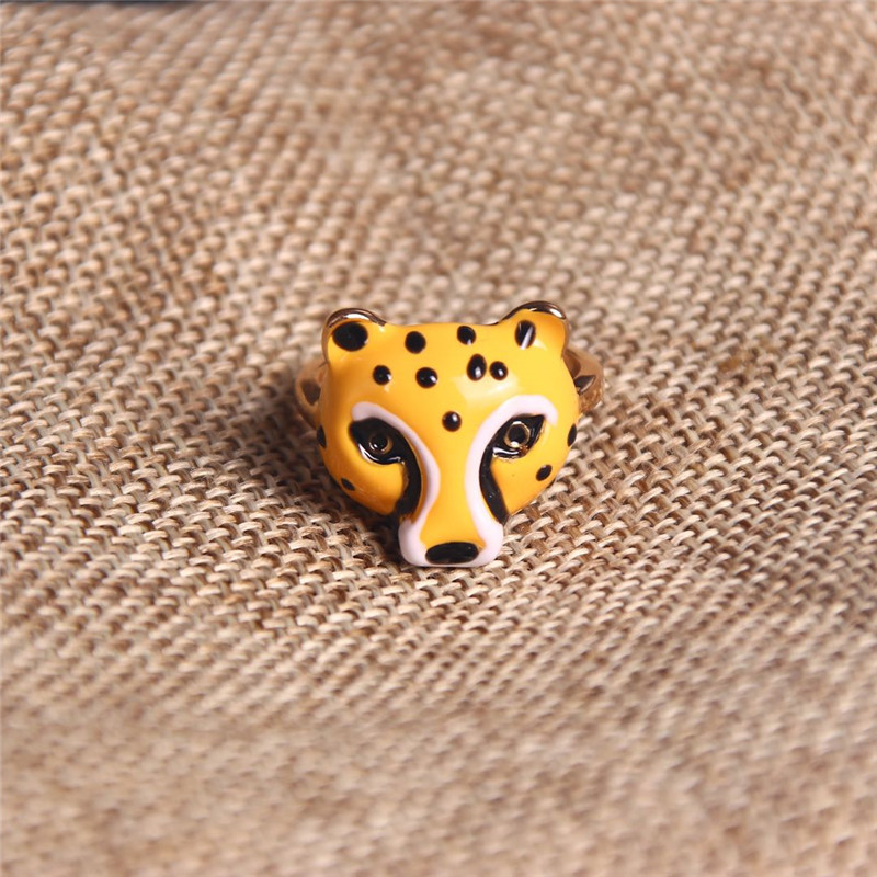 15g Weight Open Rings Classification 1 Set Quantity Holiday, Daily Occasion Alloy Material Animal, Cartoon Pattern All Seasons Season Women's Gender Plating Design Original Design, Cute Style Original Design Cute Animal Cartoon Alloy Plating Women's Open Rings 15