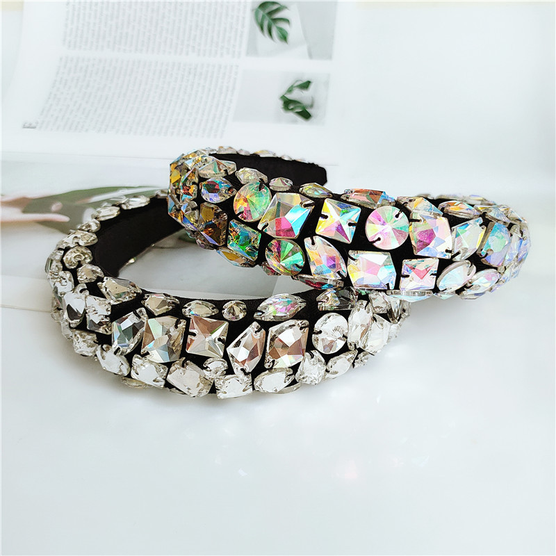 Moda Coreana Nuevo Estilo Crystal Color Hair Band Hair Band Hair Jewelry Venta Al Por Mayor Nihaojewelry display picture 10