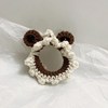 Woven cartoon cute hair rope handmade, brand hair accessory, simple and elegant design