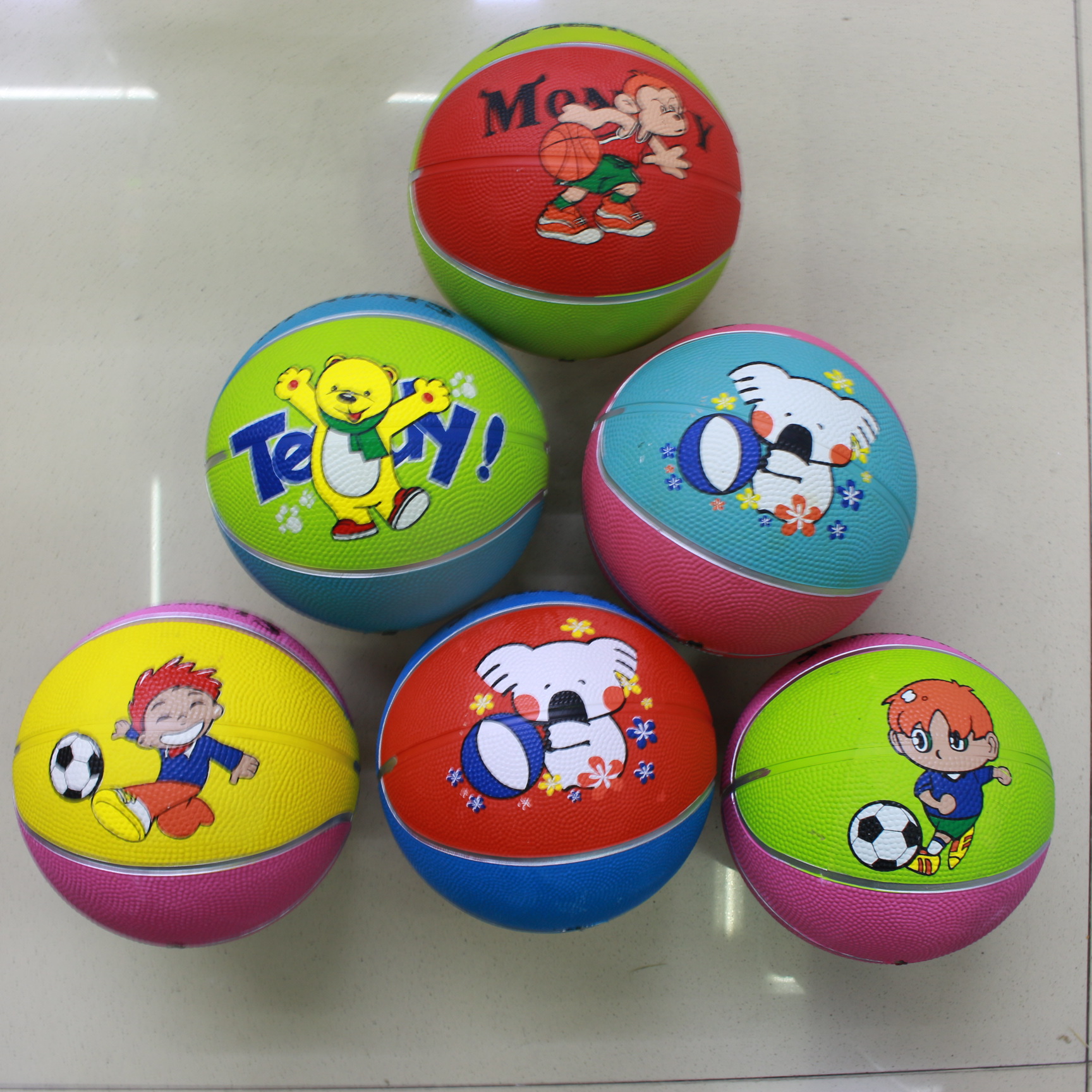 正品2号篮球橡胶篮球/皮球/2号橡胶篮球弹性足/可踢可拍幼儿园用-阿里巴巴