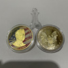 Silver medal, painted coins, 2021 collection, USA