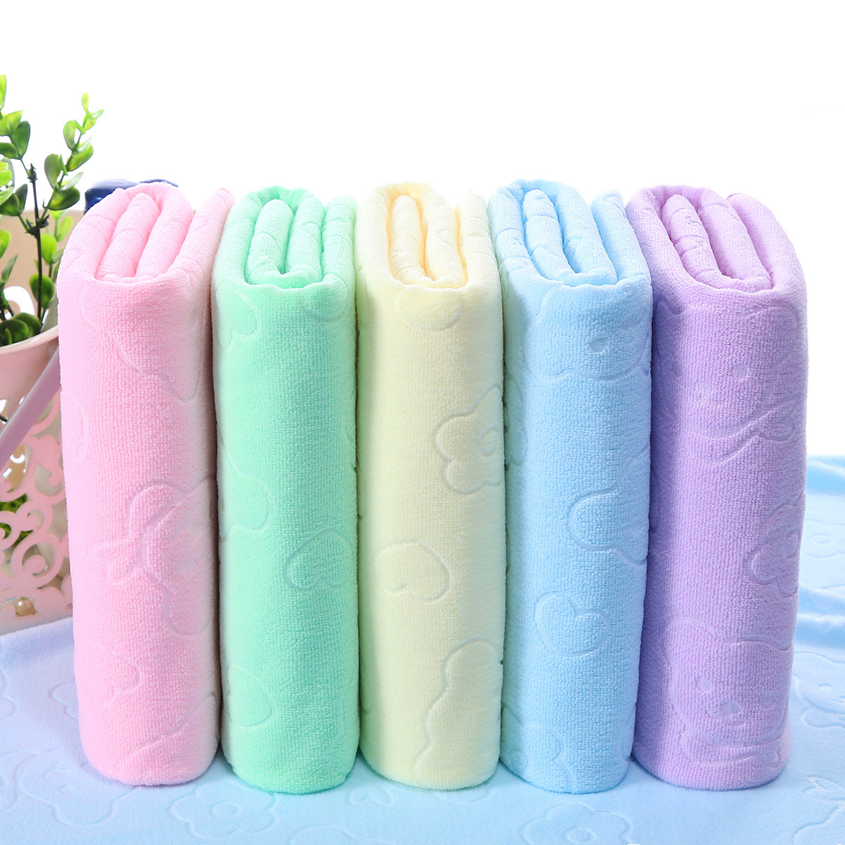 70*140cm超细纤维浴巾 吸水沙滩巾大浴巾批发 定制LOGO厂家直供|ms