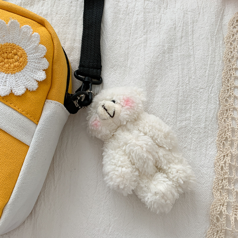 홍당무 곰 펜던트 2 개