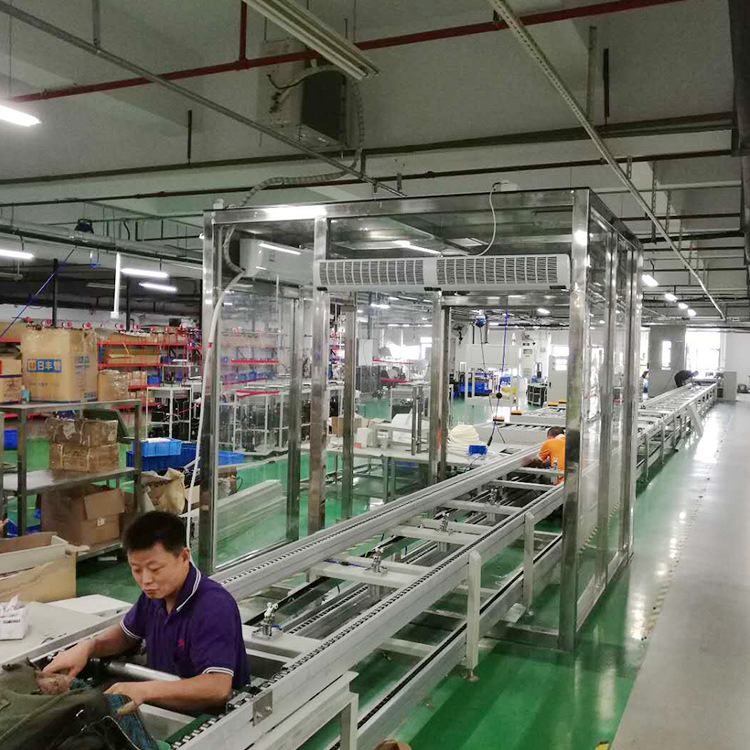 生产流水线 按摩枕多功能倍速链水平循环流水线 设计厂家直销