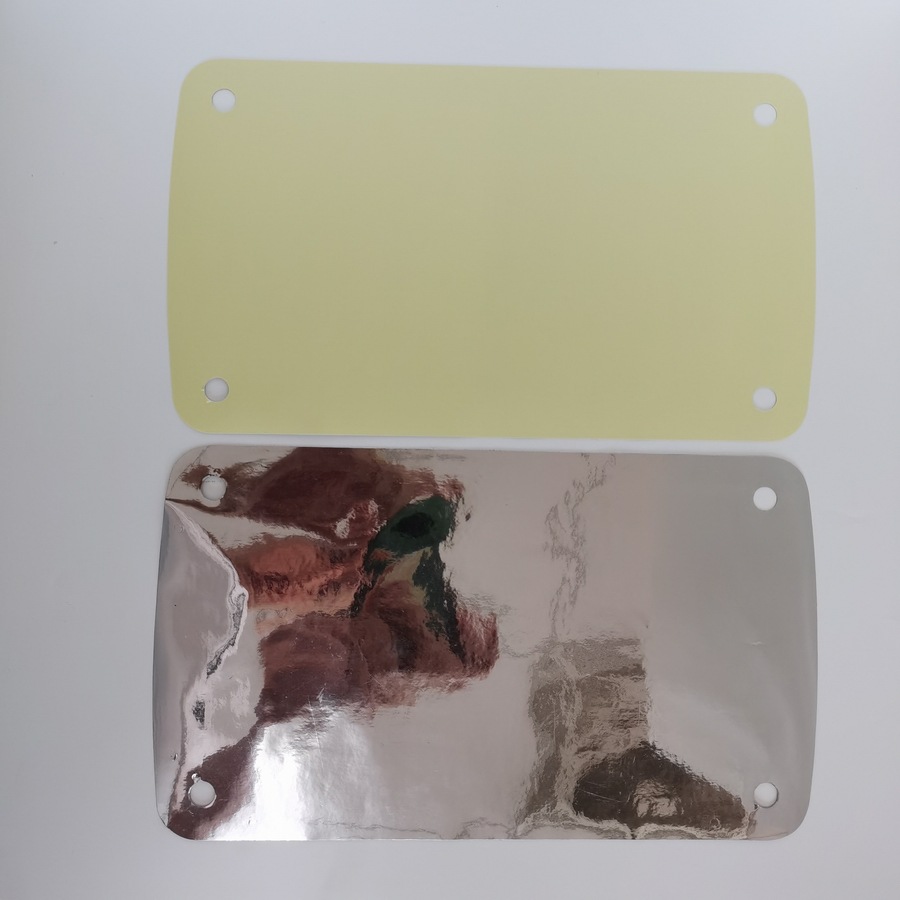 LED面板灯反光片 镜面反射 亮银龙胶带纸 不透光不导电 单面带胶