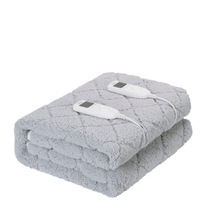 Double Cotton Fleece Heating Blanket with LED controllers