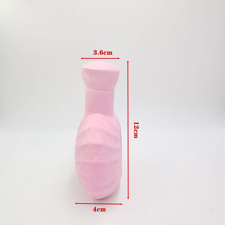 Suministro directo de fábrica en stock nueva espuma TPR XO botella de vino juguete mascota molar diente limpieza entrenamiento perro juguete